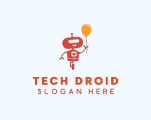 Balloon Toy Robot  logo design