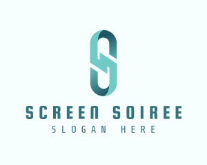 Digital Startup Letter S logo design