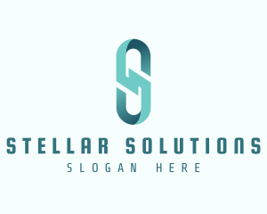 Digital Startup Letter S logo design