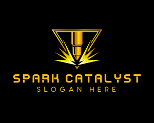 Laser Ironwork Fabrication logo design