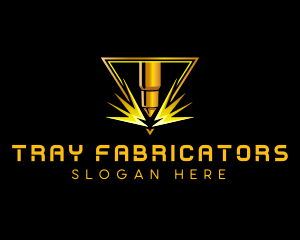 Laser Ironwork Fabrication logo design