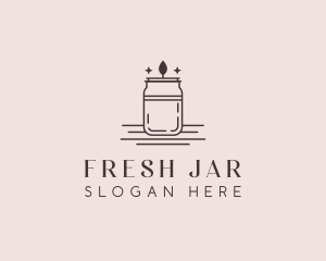 Scented Candle Jar logo