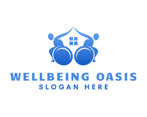 Wheelchair Therapy Center logo design