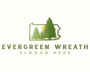 Eastern Hemlock Pennsylvania Tree logo design