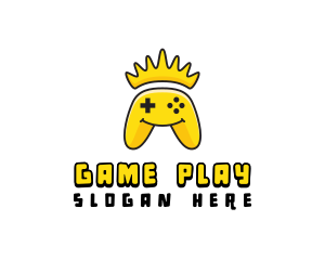 Smiling Controller Crown logo