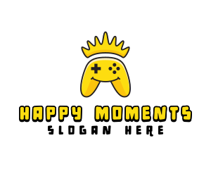 Smiling Controller Crown logo