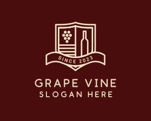 Grape Wine Drink logo