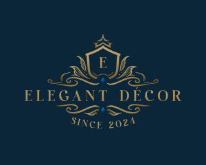 Elegant Crest Boutique logo design