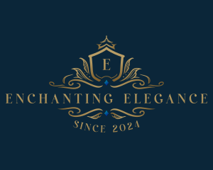 Elegant Crest Boutique logo design