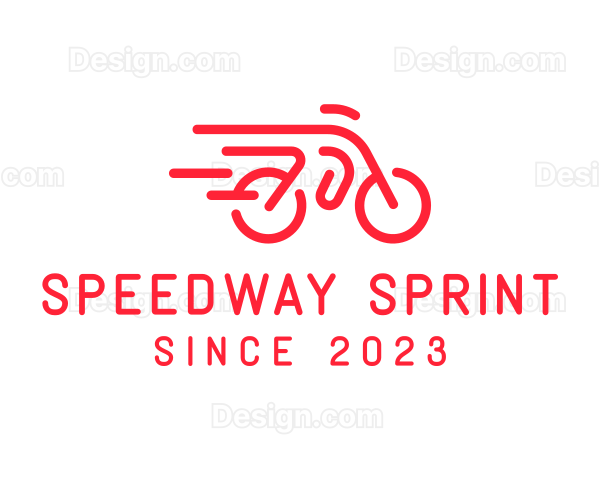 Fast Bicycle Bike Motorbike Logo