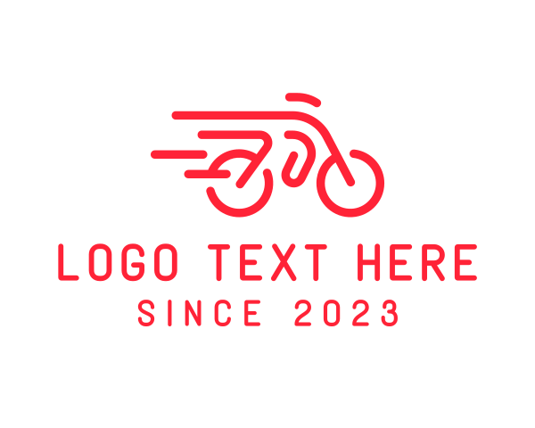 Bike Team logo example 3