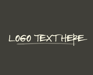 Handwritten Texture Business logo