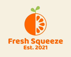 Fresh Orange Fruit  logo