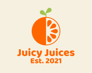 Fresh Orange Fruit  logo