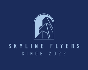 Building Skyline Contractor logo design