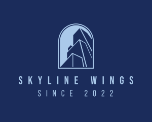 Building Skyline Contractor logo design