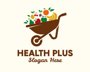 Healthy Fruit Wheelbarrow  logo