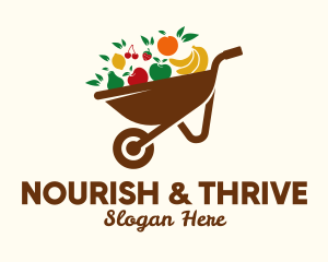 Healthy Fruit Wheelbarrow  logo