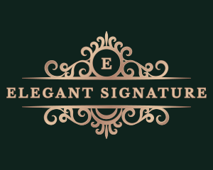 Premium Royal Ornamental logo design