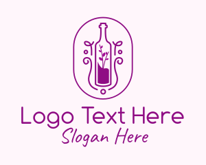 Wine Bottle Plant logo