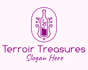 Wine Bottle Plant logo