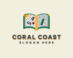 Kindergarten Learning Book Logo