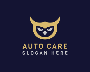 Owl Bird Head logo design