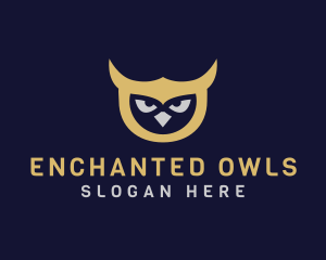 Owl Bird Head logo