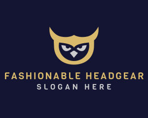 Owl Bird Head logo design