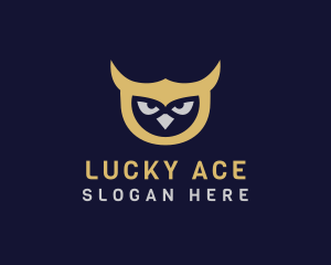 Owl Bird Head logo design