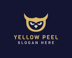 Owl Bird Head logo design