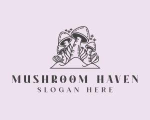 Herbal Mushroom Fungus logo