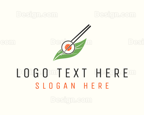 Sushi Roll Restaurant Logo