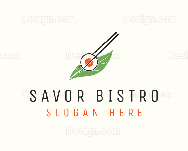 Sushi Roll Restaurant Logo