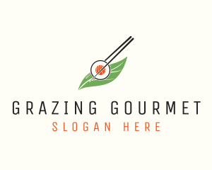 Sushi Roll Restaurant logo design