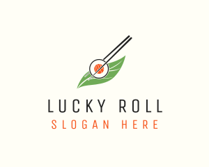 Sushi Roll Restaurant logo design