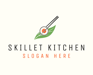 Sushi Roll Restaurant logo design