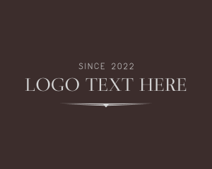 Serif - Elegant Serif Wordmark logo design
