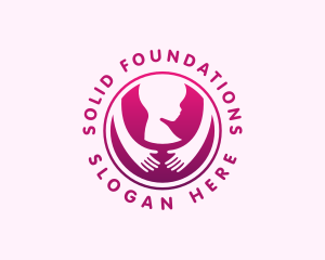 Child Hands Foundation  logo design