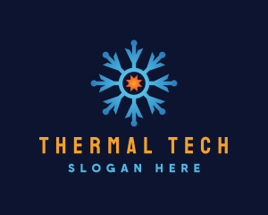 Industrial Thermal Snowflake  logo