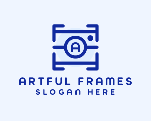 Camera Frame Photography logo design