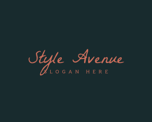 Feminine Stylish Fashion logo design