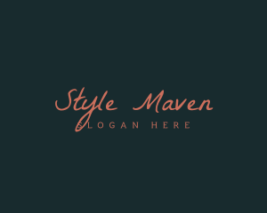 Feminine Stylish Fashion logo design