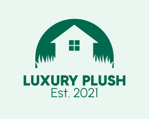 House Yard Lawn logo design