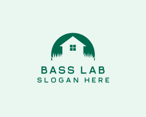 House Yard Lawn logo design