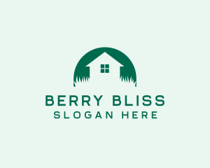 House Yard Lawn logo design