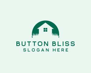 House Yard Lawn logo design