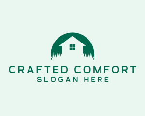 House Yard Lawn logo design