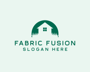 House Yard Lawn logo design