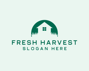 House Yard Lawn logo design